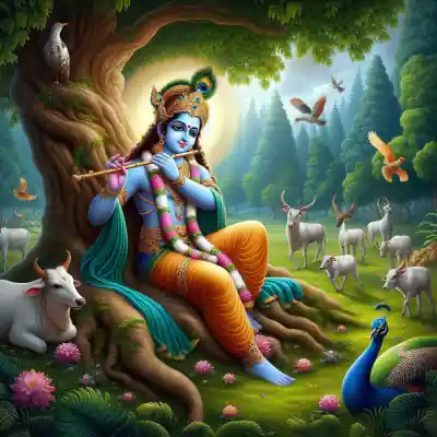 कृष्ण गोविंद गोपाल गाते चलो,  मन को विषयों की विष से बचाते चलो
